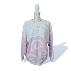 Vintage Organically Grown Baby Pink Sweater